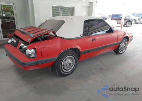 1986 Ford Mustang Lx/Gt z USA, uszkodzony, nr VIN 1FABP2738GF131495